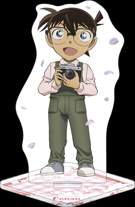 名探偵コナン アクリルスタンド／江戸川コナン、お花見